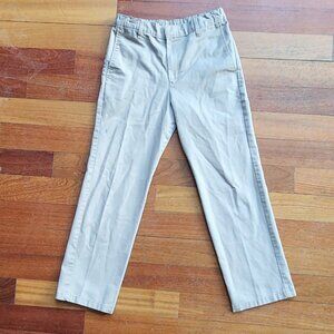 Donnelly's Khaki Chino Uniform Pants Size 12